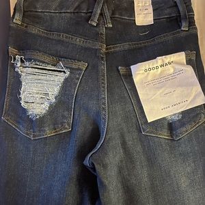 Good American jeans size 0/ 25- Good waist inseam 29